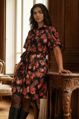 Ruby Floral Shirt Dress