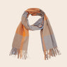 Scarf Woven Multicolor Plaid - Onze Montreal