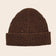 Beannie Hat Rib Knit Solid Color - Onze Montreal Brown Onze Montreal
