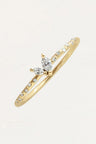 Camille Ring Zircon Butterfly