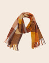 Scarf Woven Multicolor Plaid - Onze Montreal