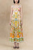 Adella Robe Été Encolure Carrée Imprimé Cachemire