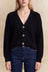Ambre Full Size V-Neck Button-Up Knit Cardigan Plus Size