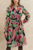 Robe chemise imprimée Anais