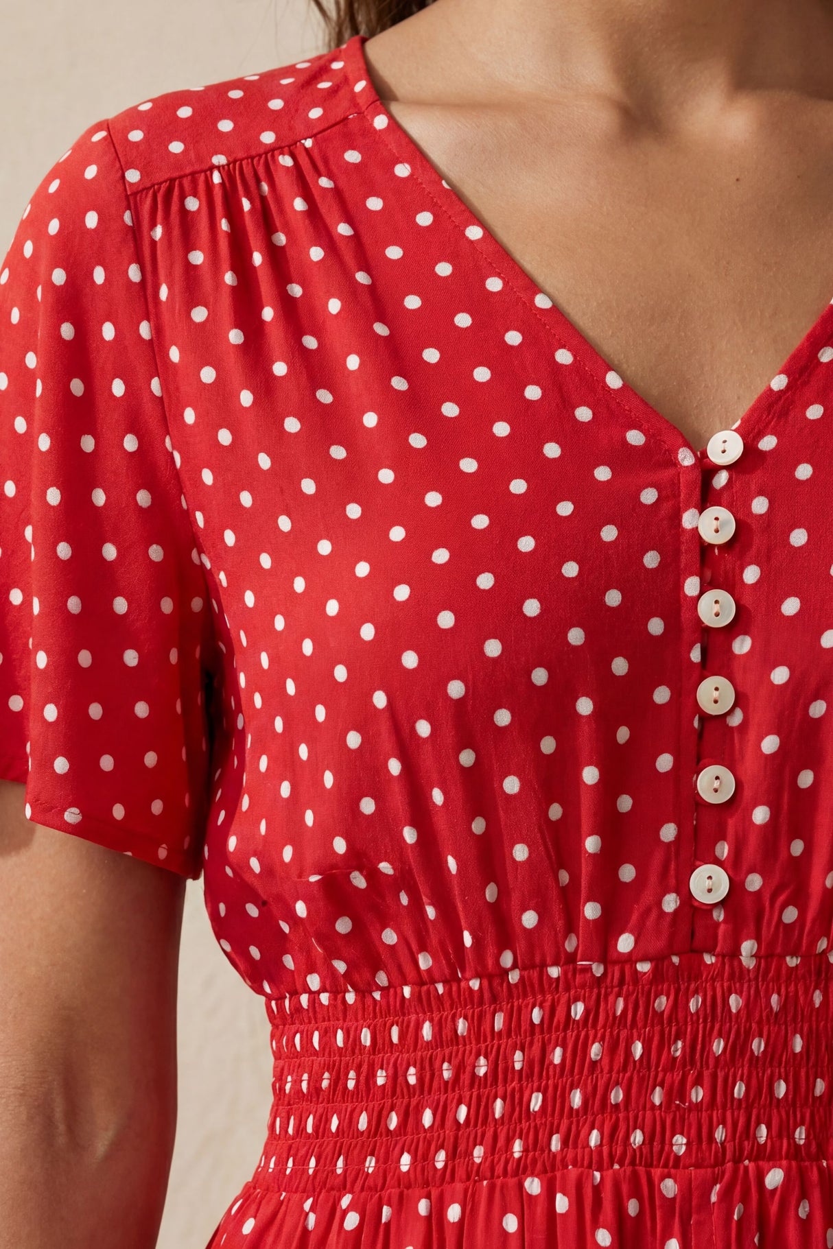 Antoinette Polka Dots Dress
