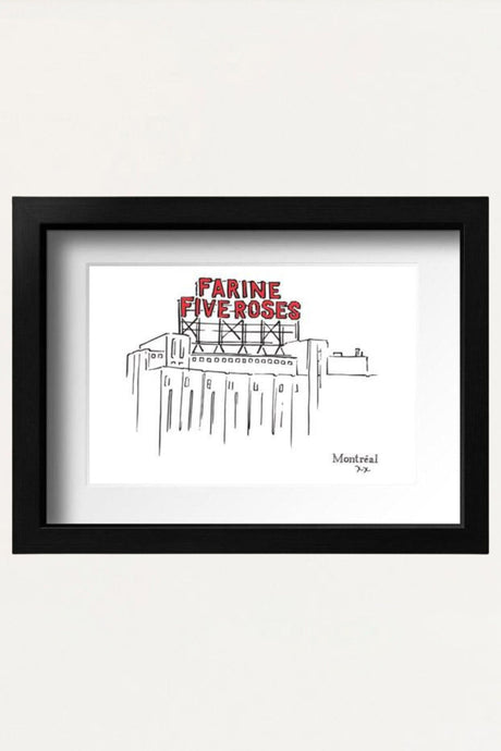 Art Print - Farine 5 Roses - Onze Montreal Default Title Onze Montreal