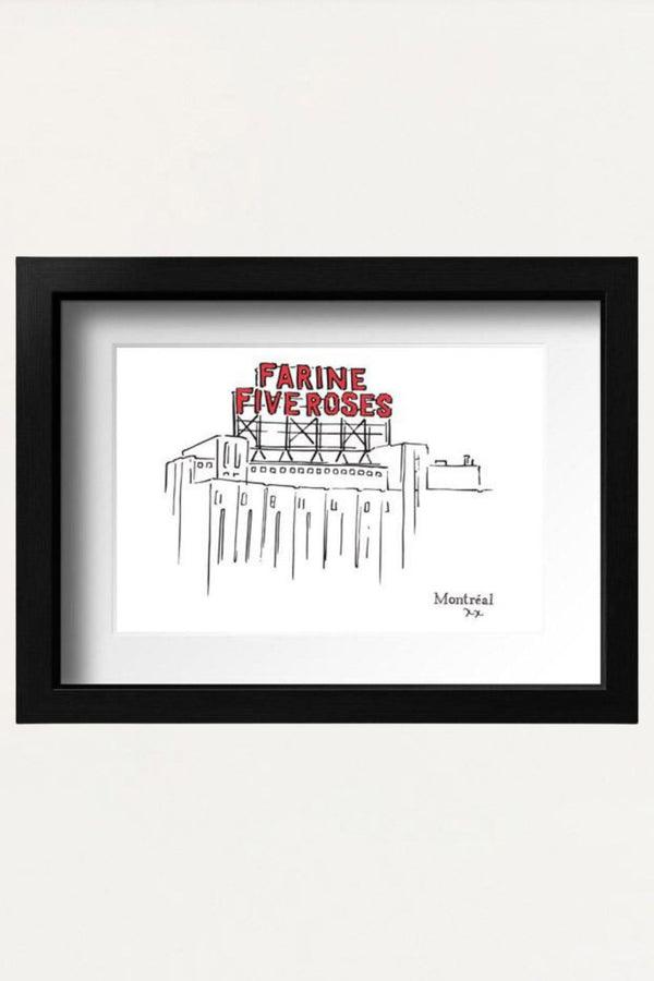 Art Print - Farine 5 Roses - Onze Montreal Default Title Onze Montreal