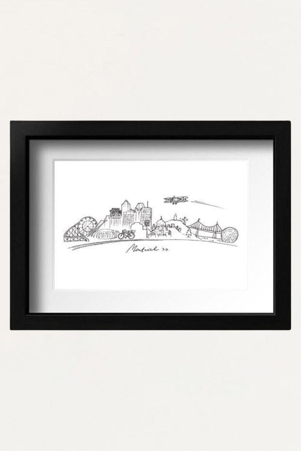 Art Print - CityLine - Onze Montreal Default Title Onze Montreal