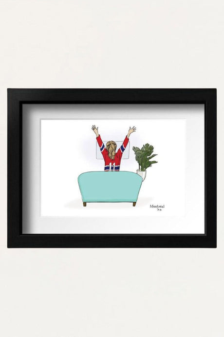 Art Print - Go Habs Go - Onze Montreal Default Title Onze Montreal