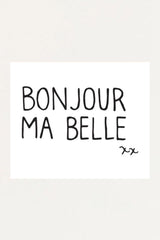 Art print - Bonjour Ma Belle - Onze Montreal Default Title Onze Montreal