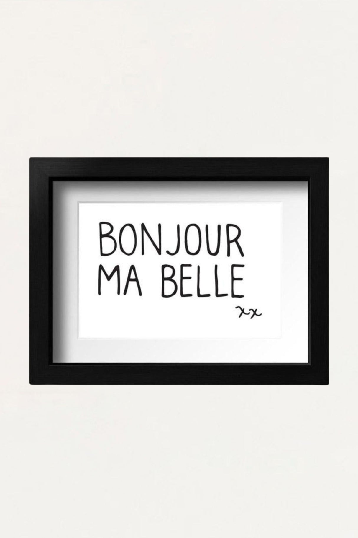 Art print - Bonjour Ma Belle - Onze Montreal Default Title Onze Montreal