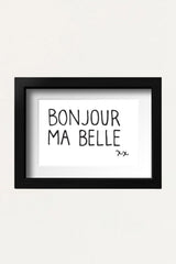 Art print - Bonjour Ma Belle - Onze Montreal Default Title Onze Montreal