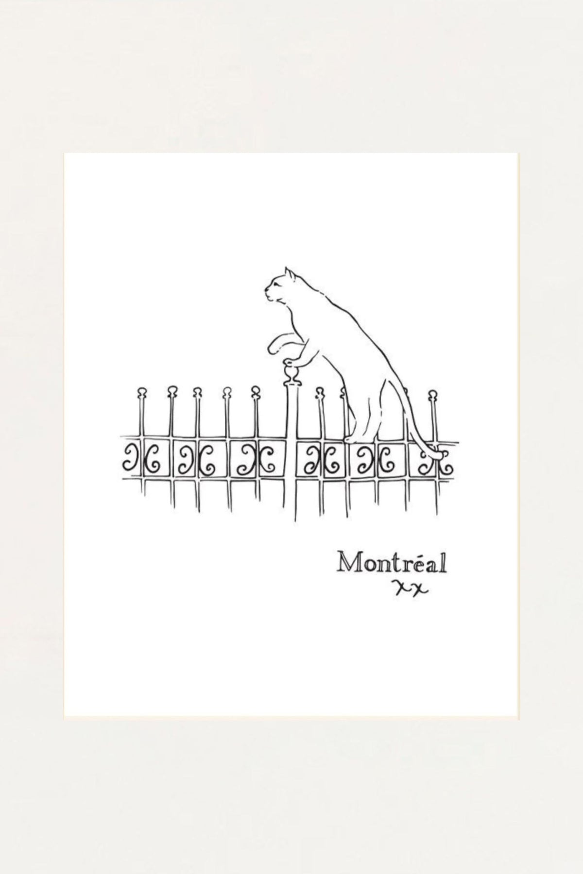 Art print- Rosemont - Onze Montreal Default Title Onze Montreal