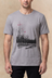 T-shirt Homme Automnal Gris