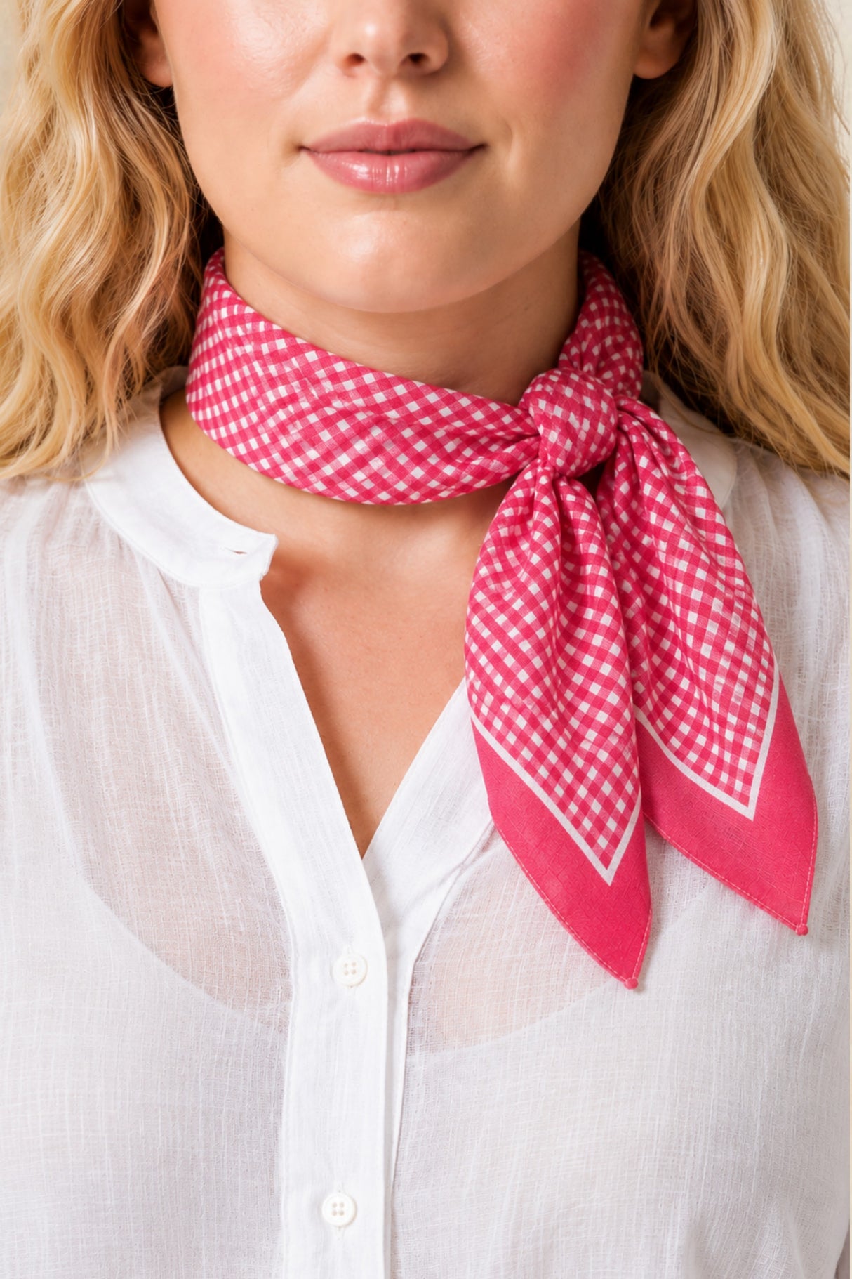 Bandana Print Gingham