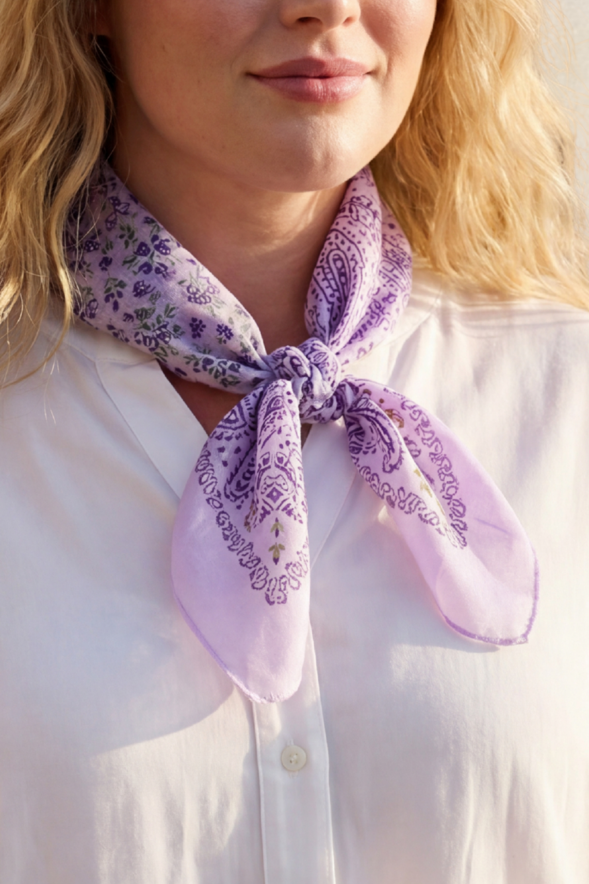 Bandana Motifs Fleuris