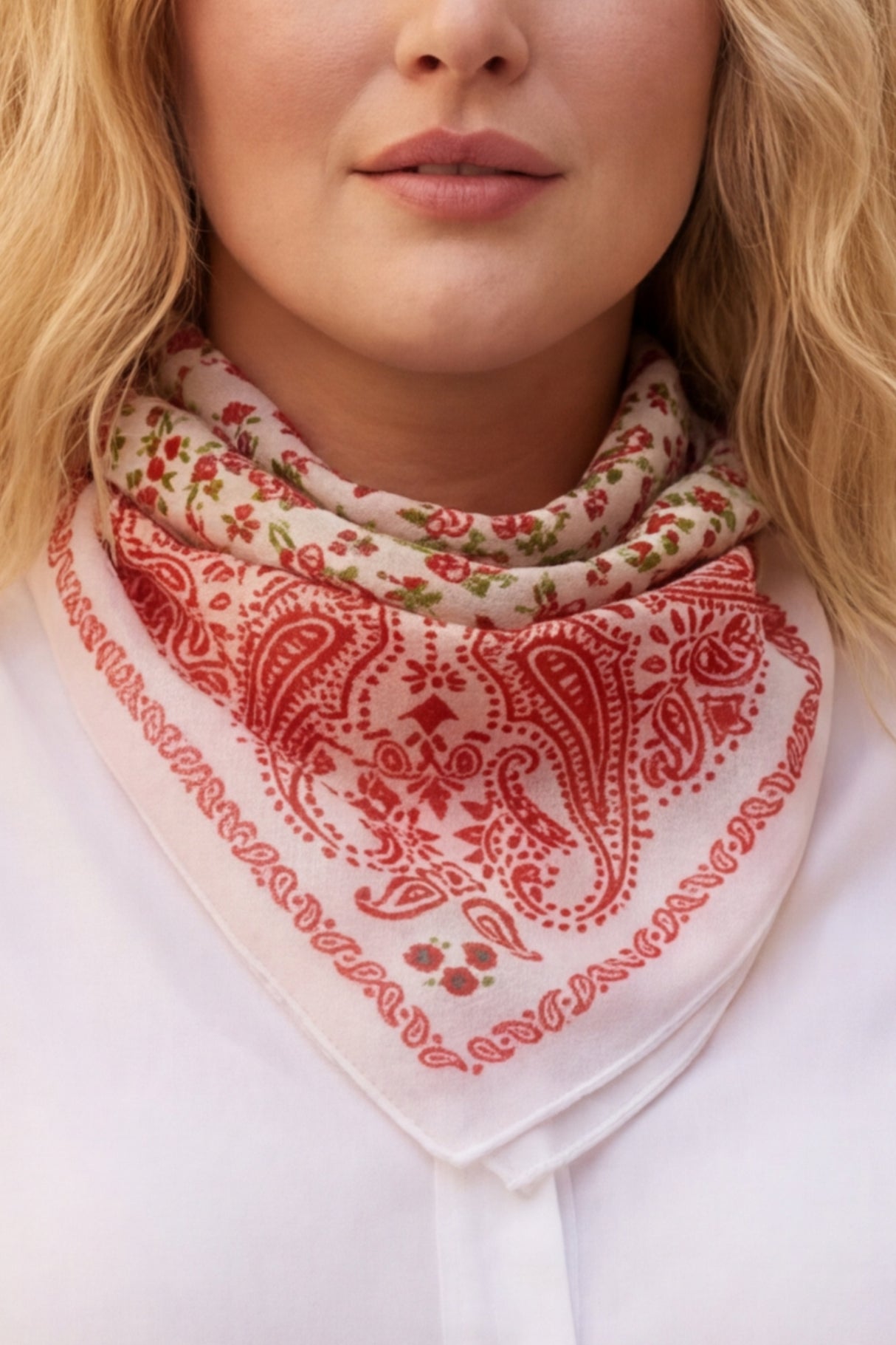 Bandana Motifs Fleuris