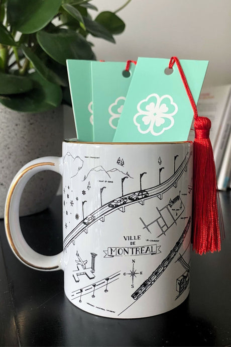 Bookmark AVENIR Red Tassel - Onze Montreal Default Title Onze Montreal