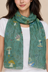 Scarf Mushrooms Sage Green
