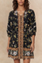 Robe bohème imprimée Brigitta