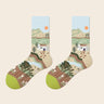Socks House in Forest Print - Onze Montreal