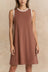 Carmen Sleeveless Casual Flowy Mini Dress