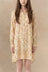 Charlie Robe Manches Longues Florales Smockés