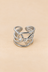Bague Ouverte Inspiration Vintage – Argenté et doré