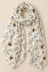 Scarf Bees & Flowers