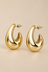 Large Sculpted Teardrop Earrings