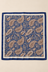 Floral Paisley Square Scarf Navy