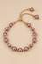 Bracelet coulissant à perles
