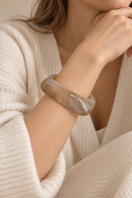 Geometric Ombre Bangle