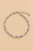 Silver-Tone Textured Bead Bracelet
