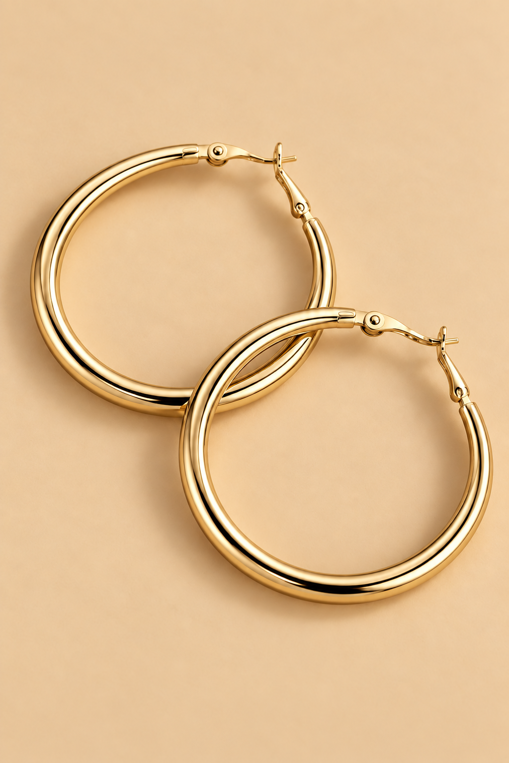 Open Circle Earrings