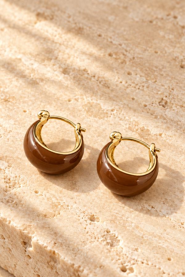 Petites Boucles D’Oreilles Huggie 