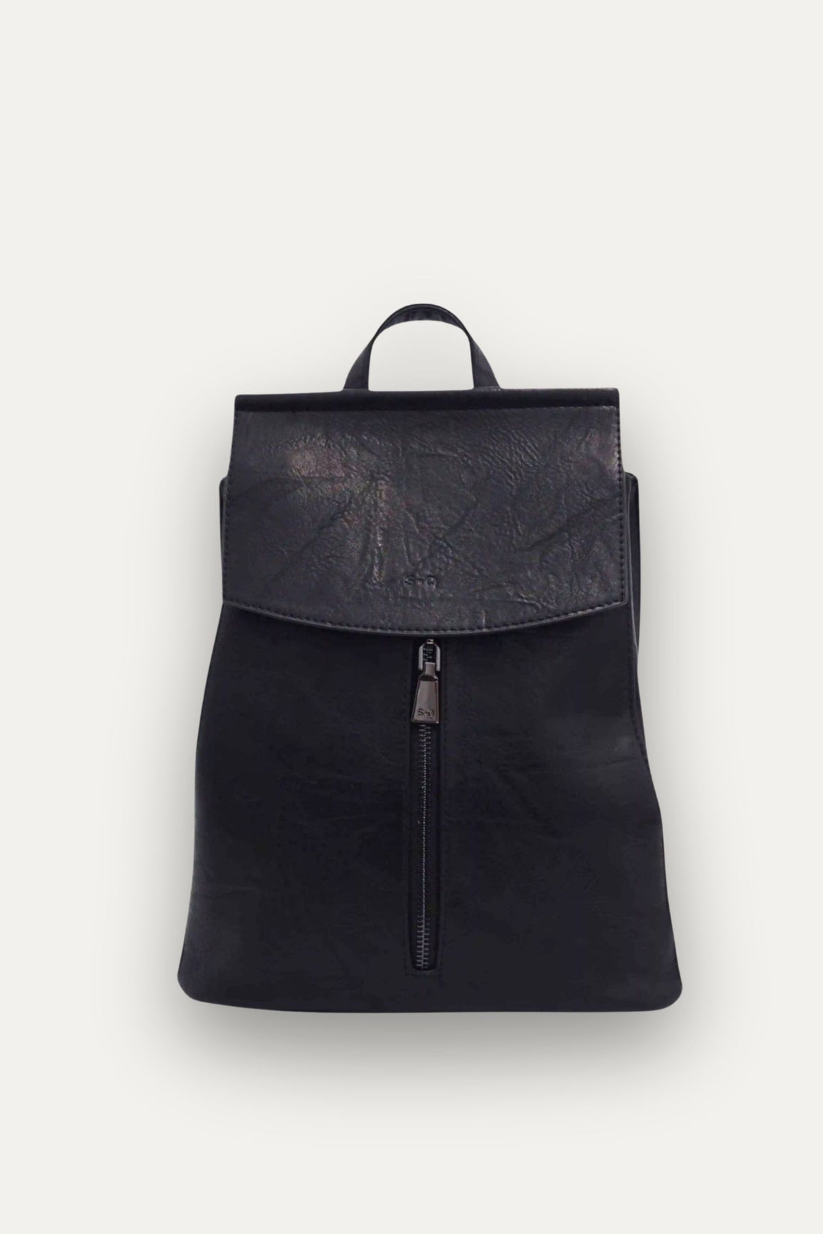 Chloe Elegant black Backpack Small Bracelet backpack in grained leather Black - Chloé main image 4