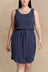 Clemence Robe Tricot Cordon Taille