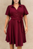 Coralie Tie-Waist Fit & Flare Dress
