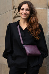 Dory Convertible Vegan Bag Clutch - Onze Montreal Black Vegan