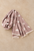 Scarf Hearts Motif Fringes