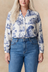 Ella Chemise Toile de Jouy Manches Longues