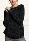 Elodie Mix Ribbed Knit Mix Sweater - Onze Montreal