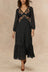 Jessica Robe Midi Fluide Brodée Pois