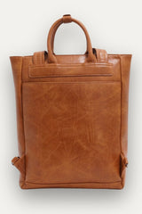 Evie Laptop Backpack Crossbody Flap Front