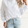 Francine Shirt Button Front Ruffled Collar - Onze Montreal White / S Sold by Ô-MARCHÉ Seller