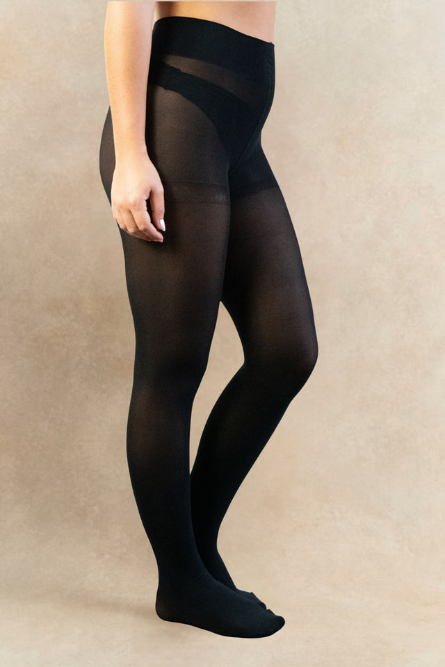Collants Opaque + Sac À Linge