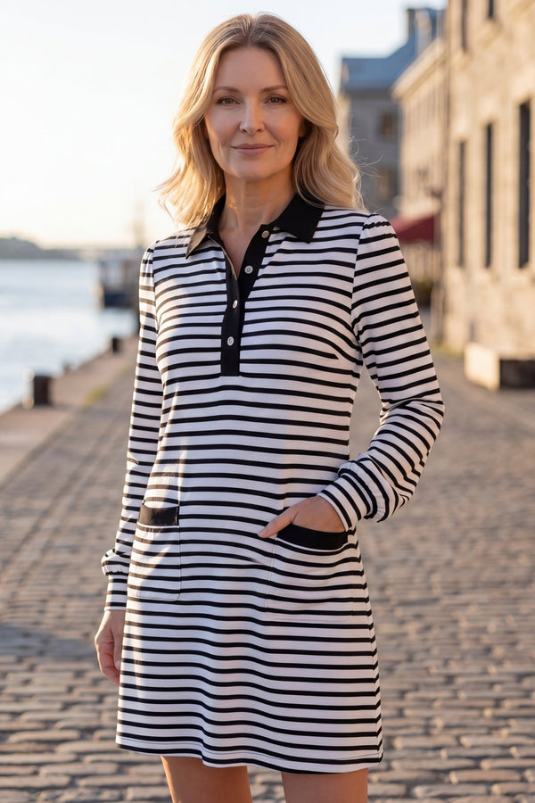Ghislaine Robe Boutonnée Devant