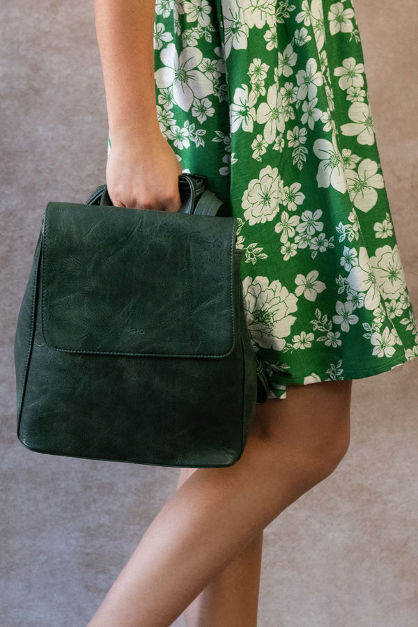 Gina Vegan Leather Versatile Backpack