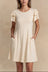 Gladys Double Ruffle Short Sleeve Dress